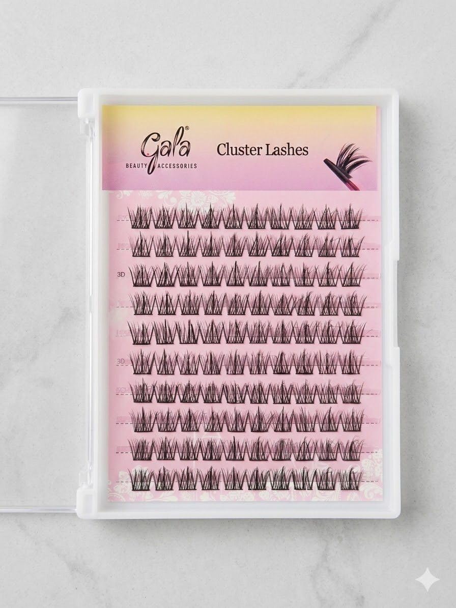 Gala Pre-Glued Cluster Lash, 3D Style, Easy At-Home Professional Lash Extensions-image-5