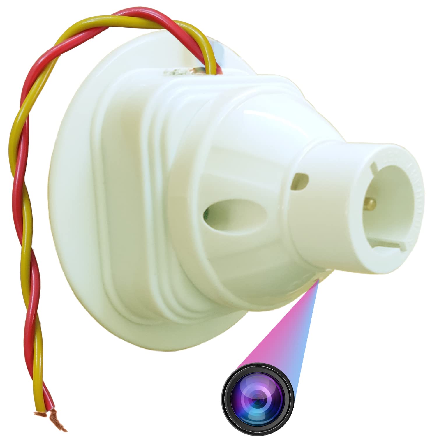 m mhb WiFi Hidden Bulb Holder Camera with 32gb inbuilt Memory Wi-Fi HD Spy Camera HD 1080P Nanny Cam for Home Security for Indoor and Outdoor use.Live View from Anywhere.-image-41