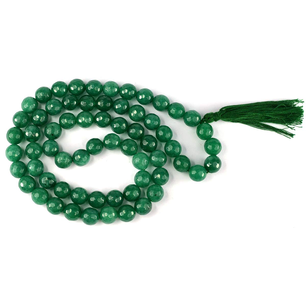 Reiki Crystal Products Natural Green Jade Mala Crystal Stone 10 mm Faceted Beads Necklace (Color : Green) (B08X4BF6DZ) Amazon Price History, Amazon Price Tracker