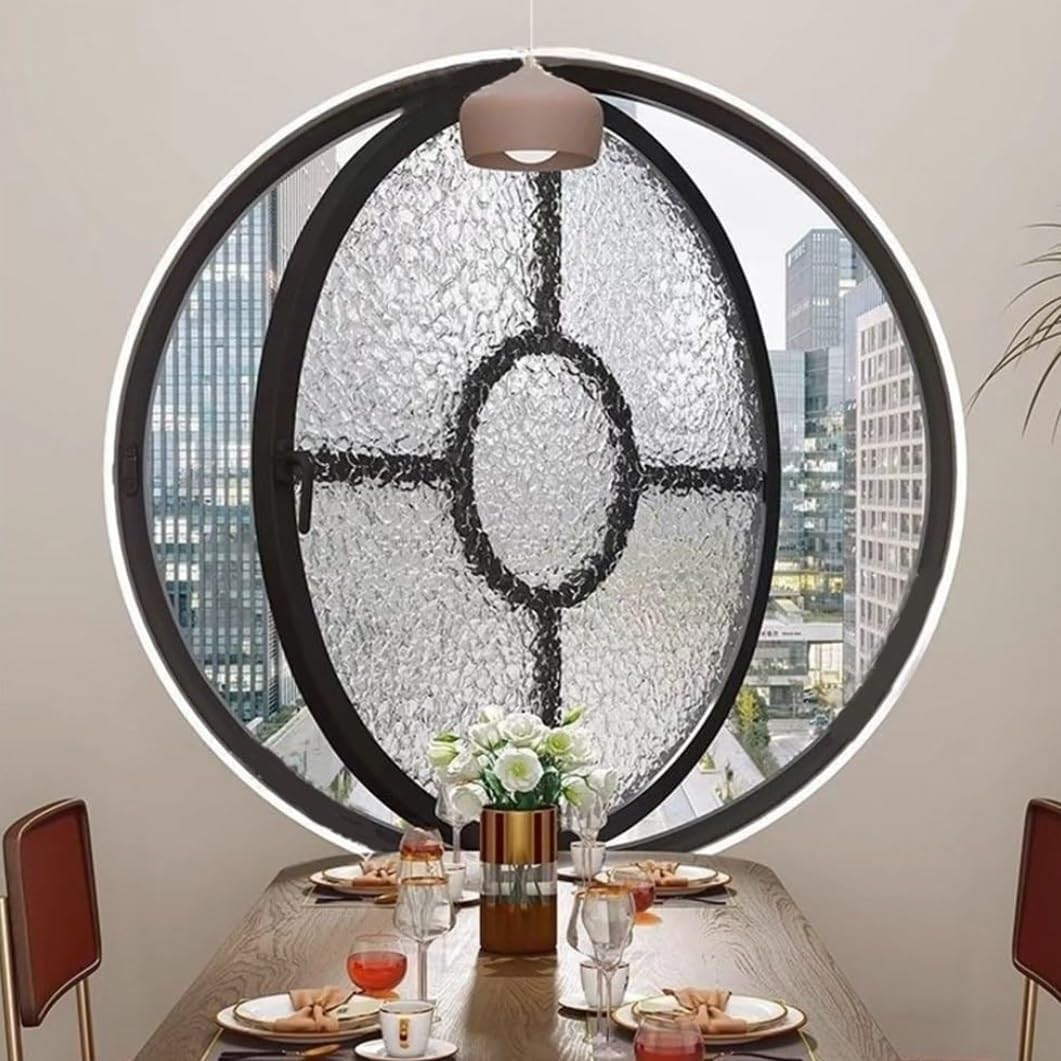 Miroir anti-buée rotatif 360° avec poignée pour éviter les traces de doigts