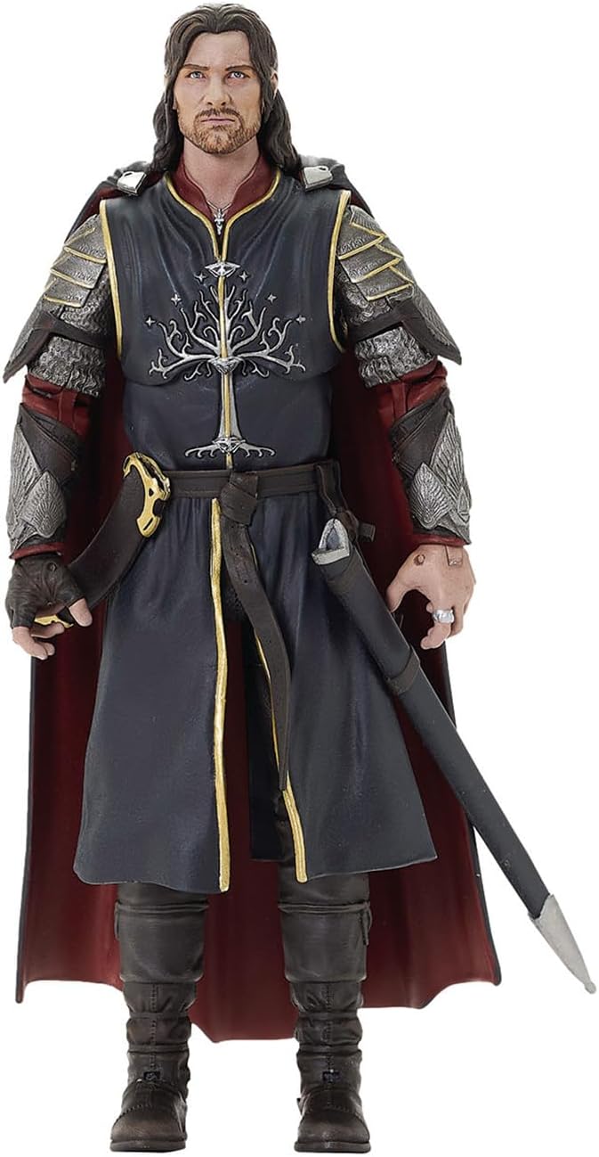 Diamond Select Toys The Lord of The Rings: King Aragorn Series 10 Deluxe Action Figure