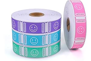 L LIKED 4000 Assorted Raffle Tickets: The Perfect Solution for Your Ticket Master Events