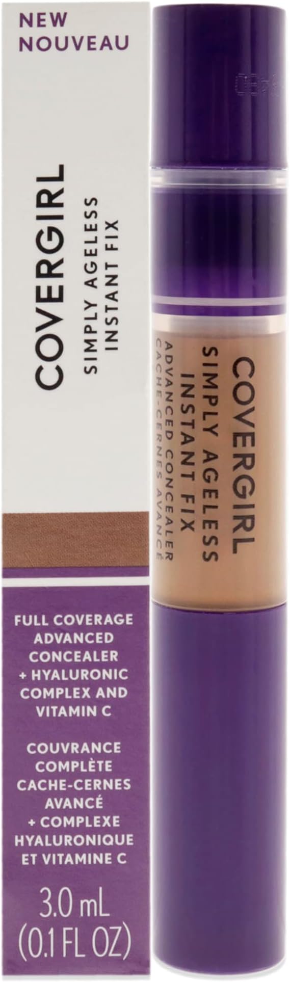 Simply Ageless Instant Fix Advanced Concealer, Deep
