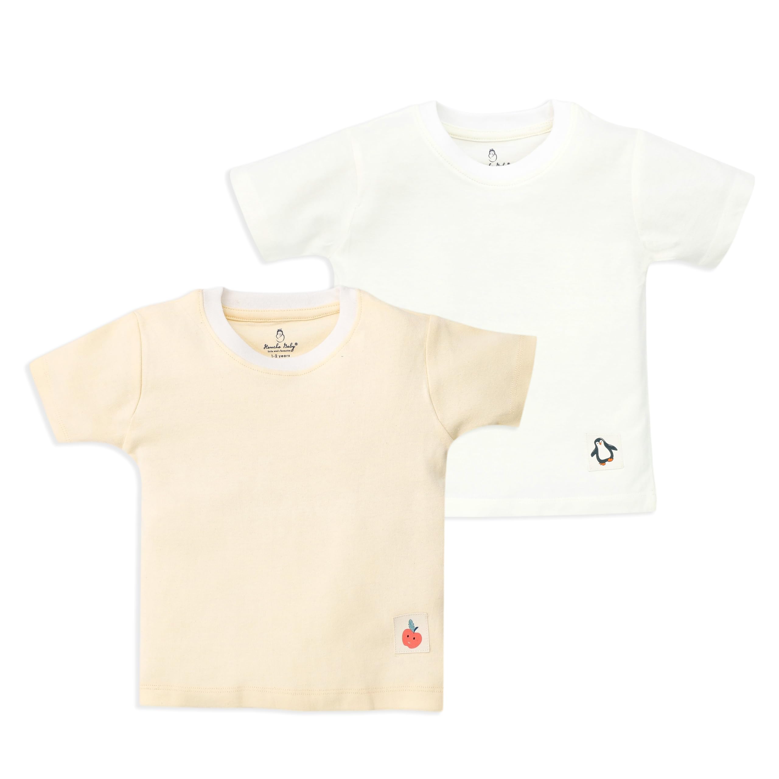 honcho baby Baby Boys & Girls Cotton T-Shirt Combo Pack | Half Sleeves Round Neck Regular Fit Kids Wear (1–4 Years)-picture-25
