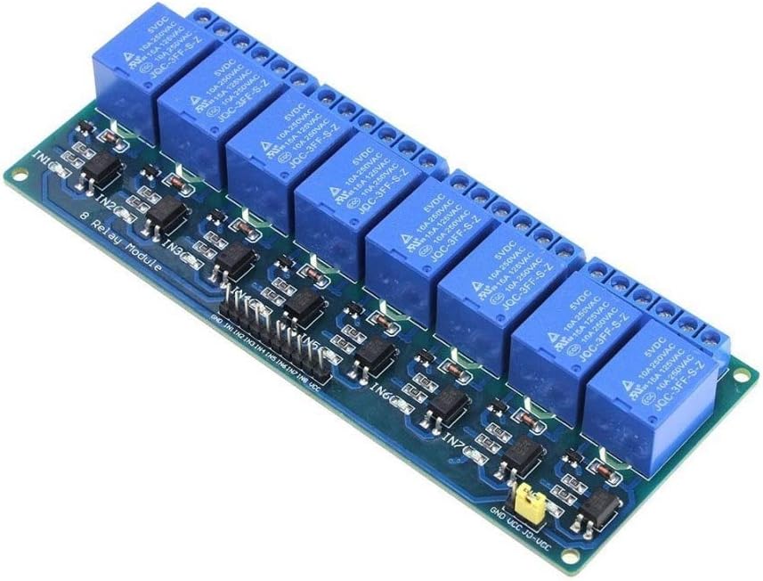 WATPET Forniture scienza relè modulo DC 5V 8 Channel Relay