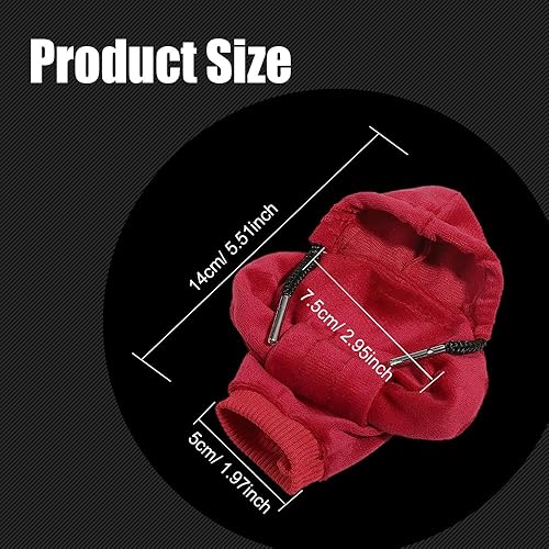 Miniatura 2 de 2 fundas para pomos de palanca de cambios de automóvil, funda para palanca de cambios de automóvil, funda con capucha para palanca de cambios de