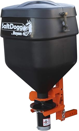 SaltDogg TGSUVPROA - Esparcidor de sal posterior, NegroAnaranjado