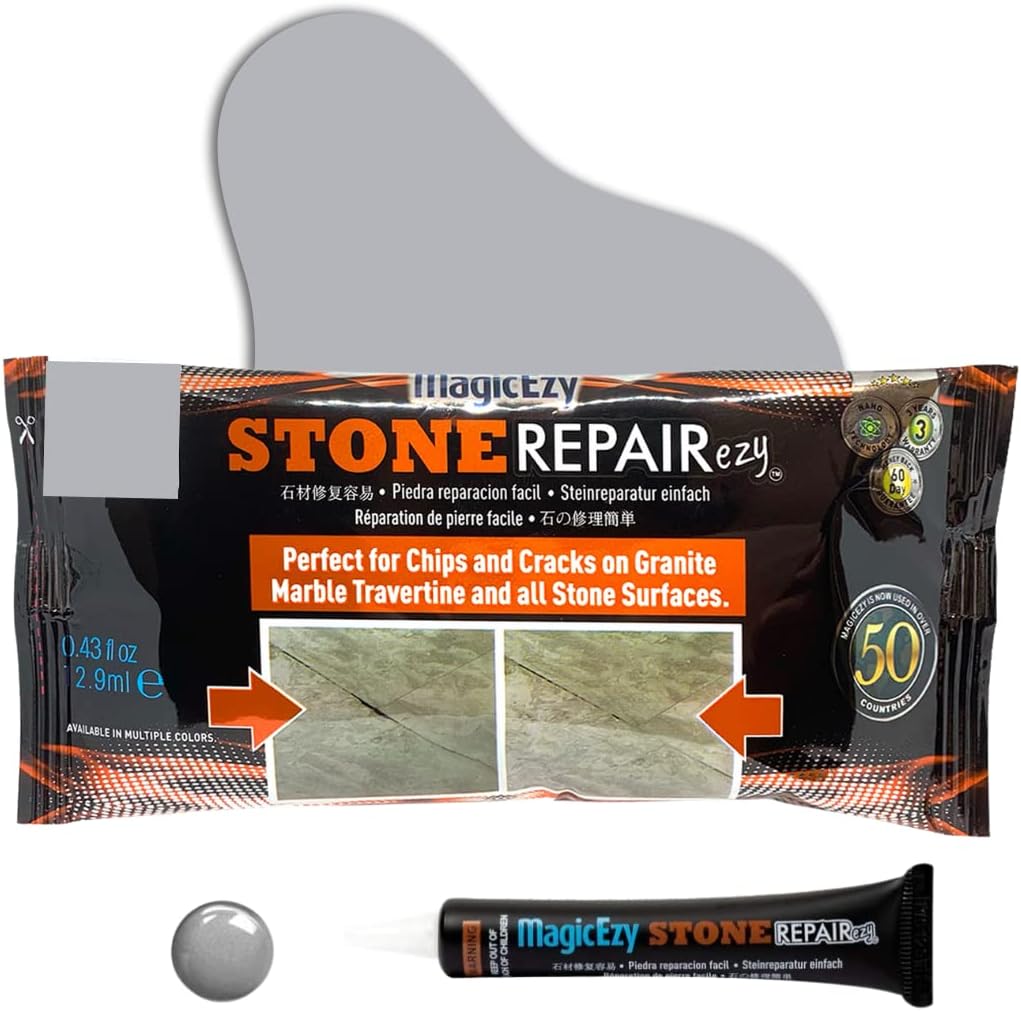 MagicEzy Stone Repair Ezy Travertine, Limestone, Granite, Quartz, or