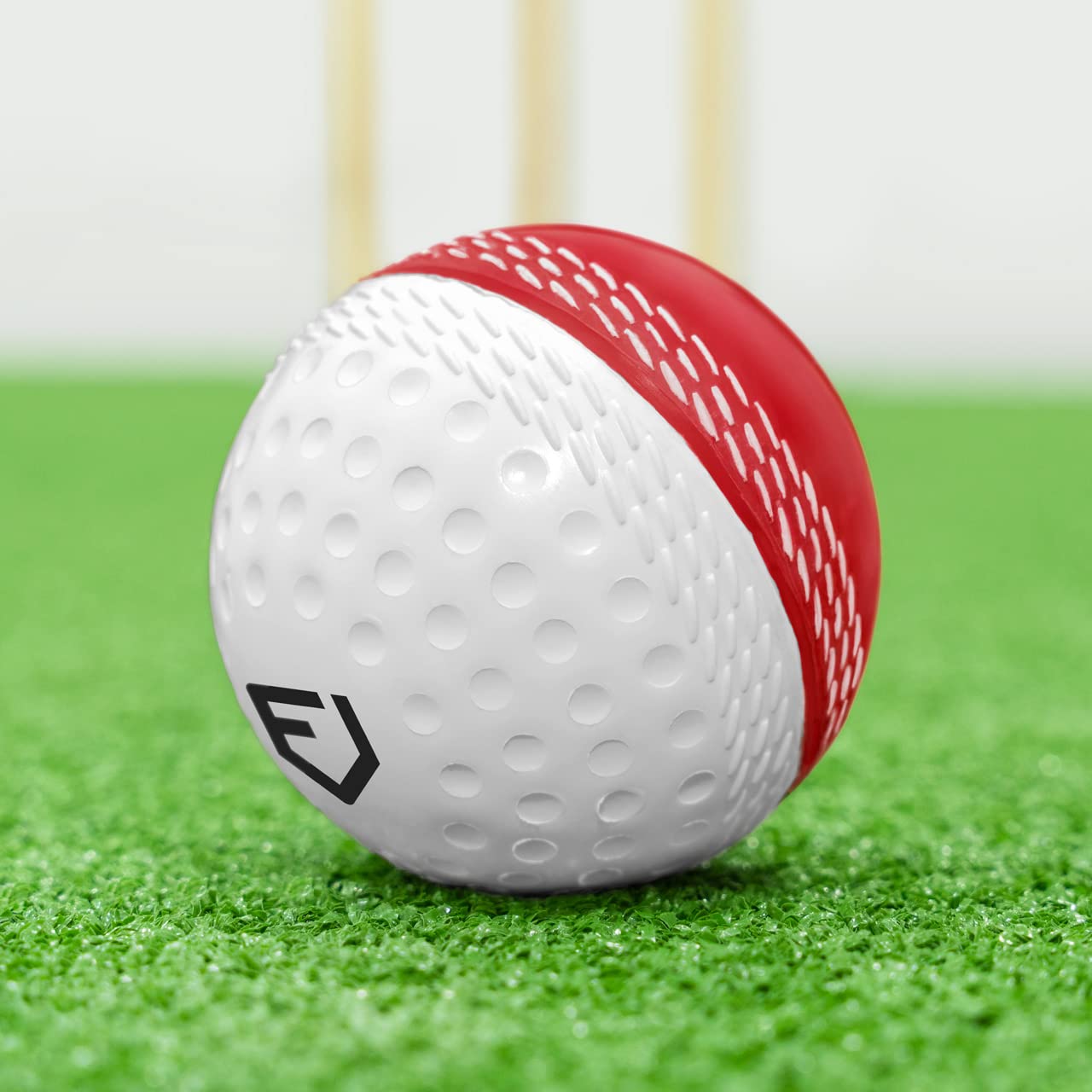 FORTRESS Reverse Cricket Swing Ball - Red/White & Pink/White Balls (Pack of 6, Red/White)