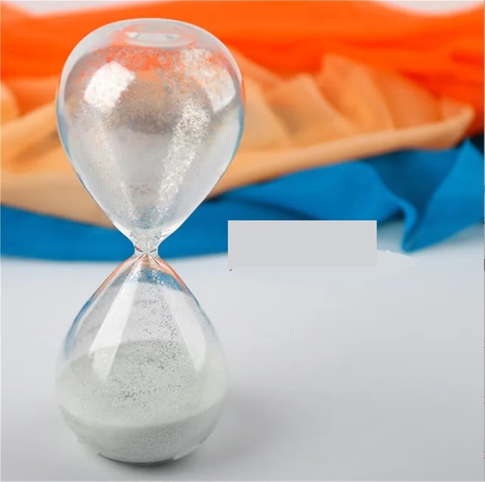 Reloj de Arena con Temporizador (2 Unidades), Temporizador de Cuenta Regresiva con Flash, Reloj de Madera para decoración del hogar.