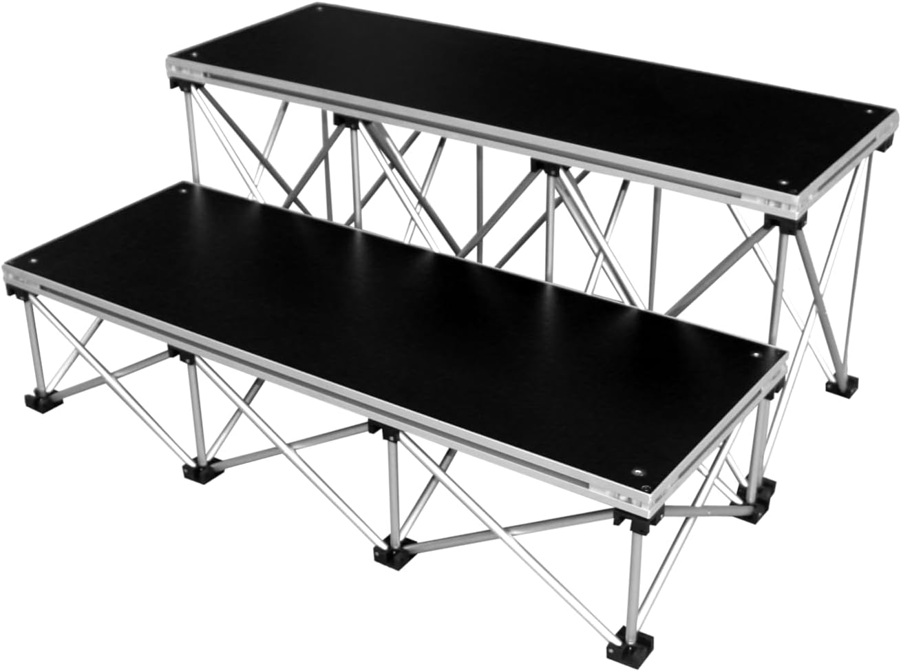 Tetra-Teknica PSS-16 4’ Wide Step Kit for 24” High Stage Platform Risers