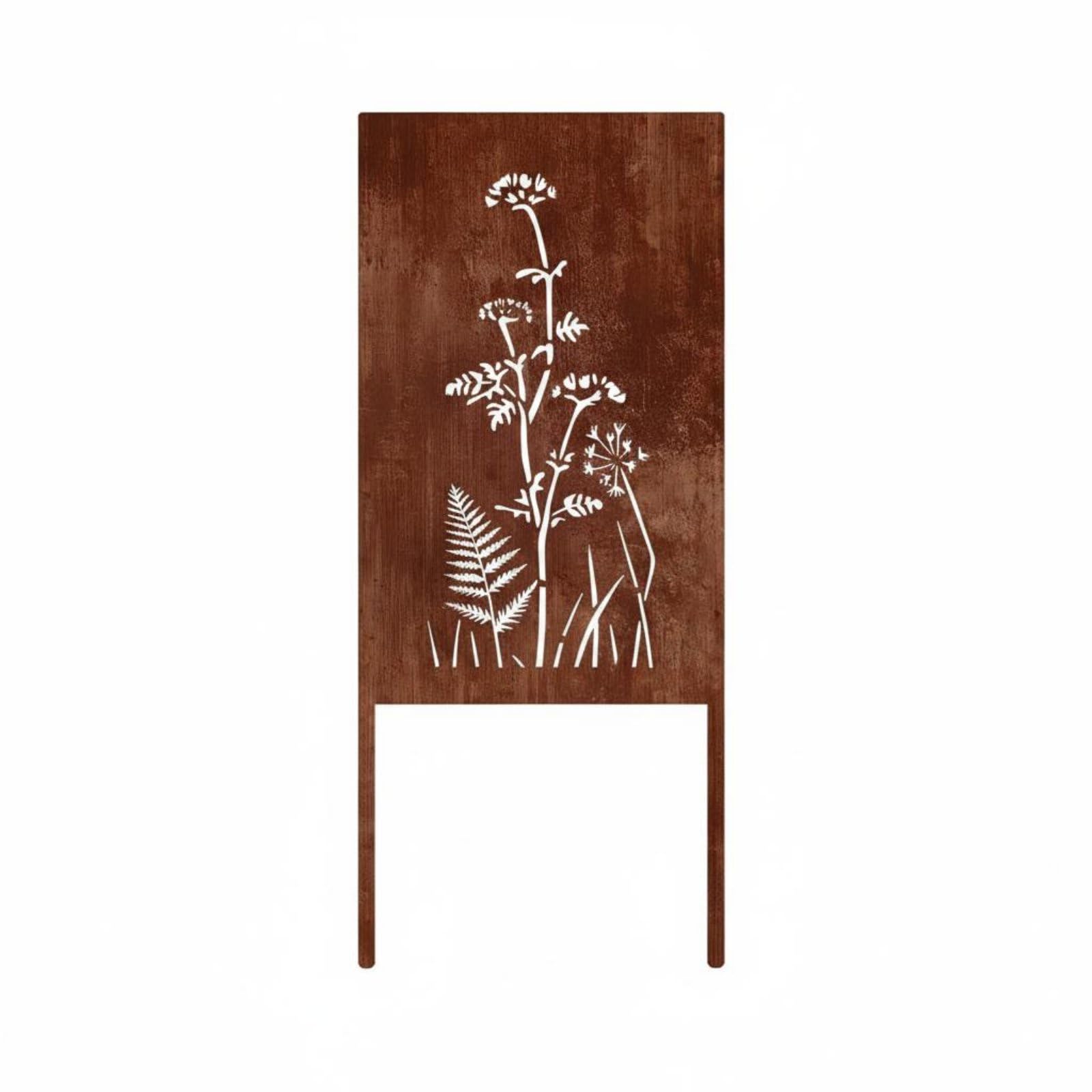 Botanical Garden Stake Hollow Out Design Rusted Metal Garden Stake Weather-Resistant Metal Yard Art, Fern | Home & Garden | Yard Garden & Outdoor Living | Garden D?©cor-image-26