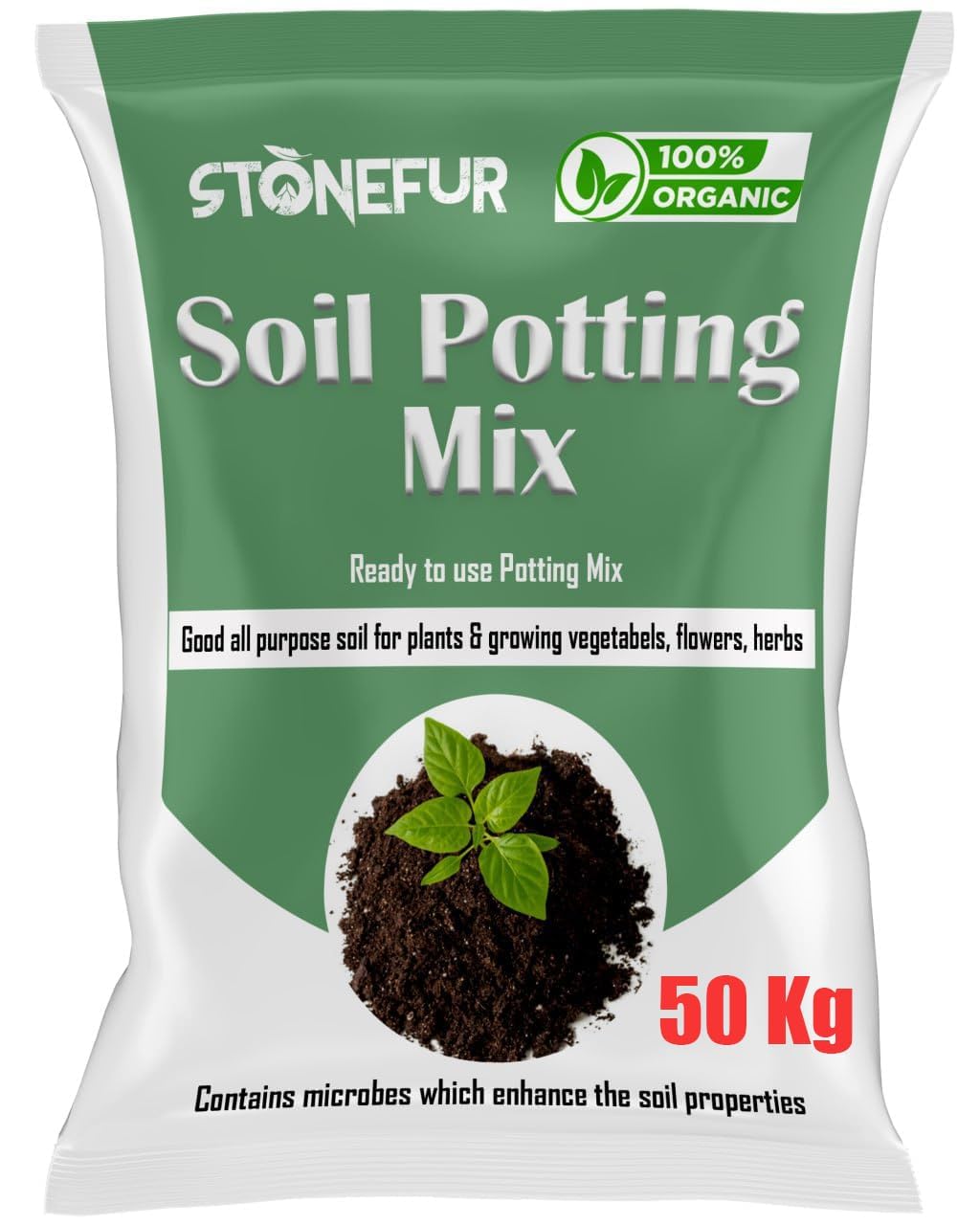STONEFUR Soil for Plants 50 kg | Sand for Plants | Garden Soil for Plants | Potting Soil Mix for Plants | Potting Mix | Soil Mix for Plants Home Garden 50kg (B0D8H3LXSW) Amazon Price History, Amazon Price Tracker
