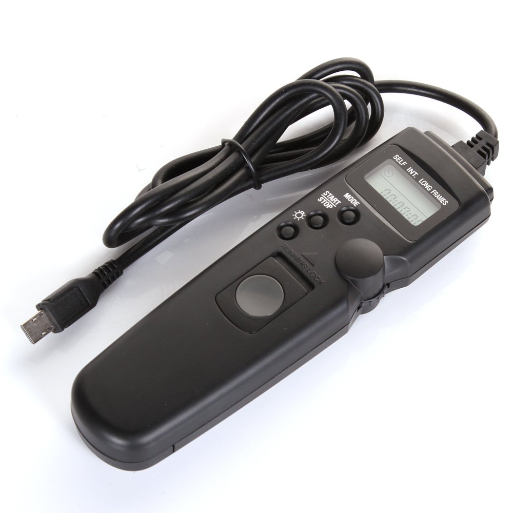 Kiwifotos TM-F2 &ndash; Telecomando Timer LCD Per Sony A7III, A7II, A7SII, RX100, Con Connessione Bluetooth