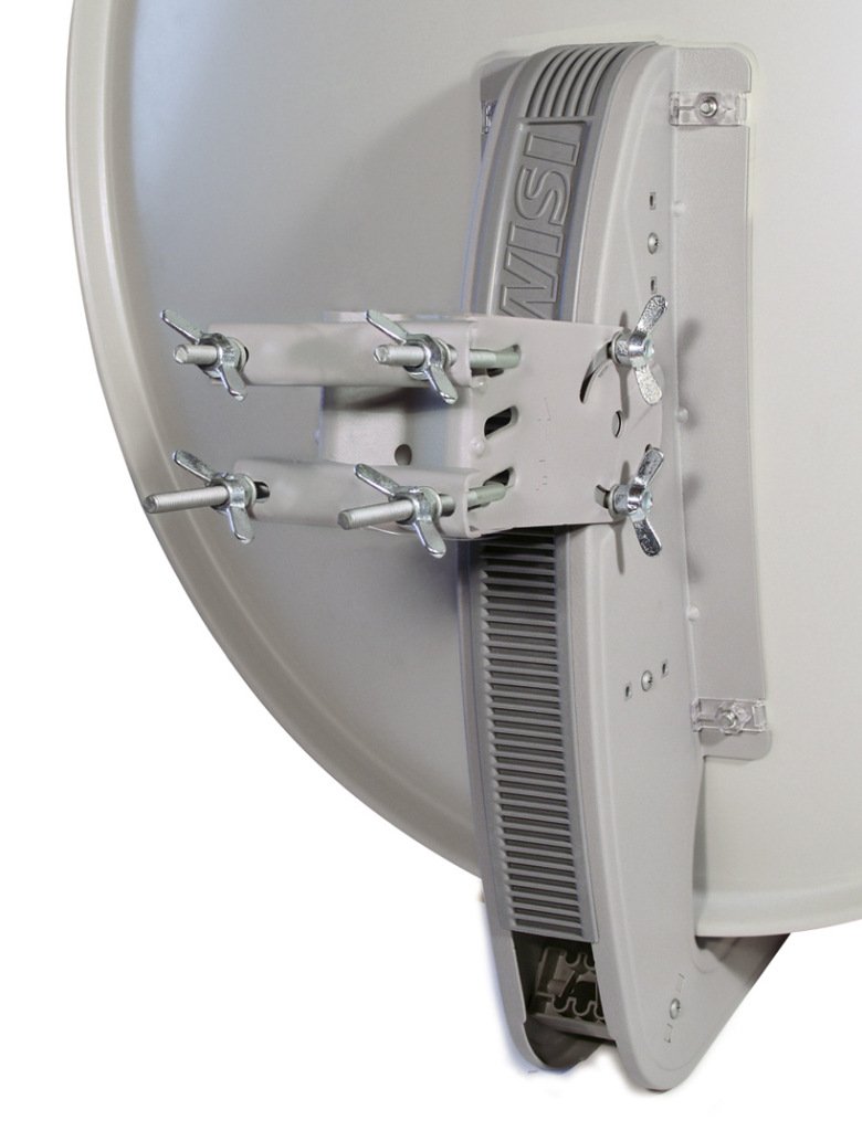 Wisi OA 85 I Antenne Satellite Marron, Rouge