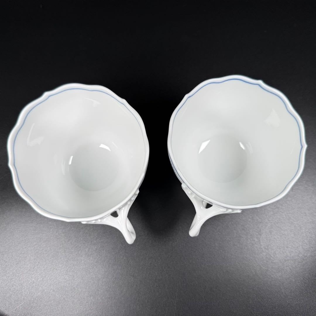 Amazon.co.jp: マイセン ブルーオニオン コーヒーカップ&ソーサー2客
