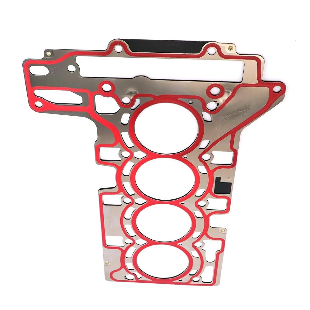 Junta de culata Riloer, 1 pieza de juntas de culata de motor de coche de metal compatible con BMW F20 F22 F30 F32 F34 F45 F10 E84 F25 F26 E89 Brilliance Huasong, 11128676519