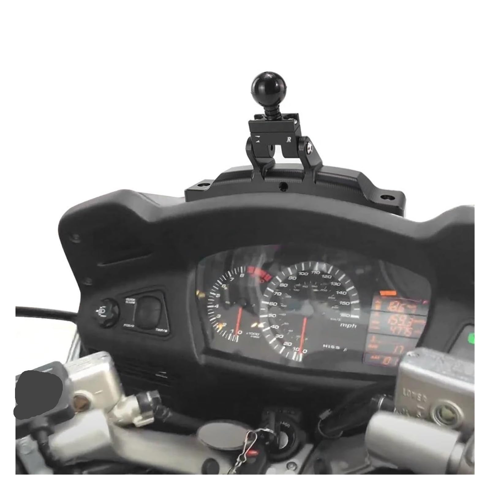 Support GPS Moto pour ST1300 (2002-2024) - De Fixation pour Téléphone Et(Style D)