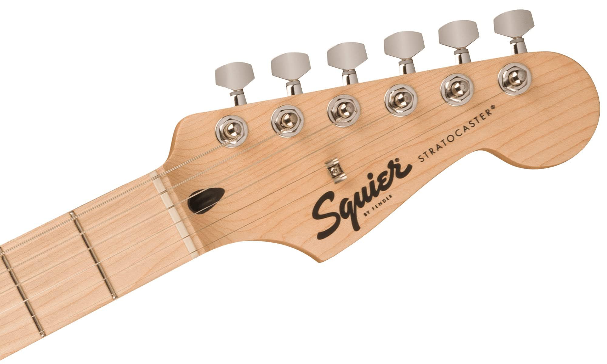 【美品】エレキギター Squier by Fender HSS Amazon.com: Fender Squier Sonic Stratocaster HSS-Black Bundle with