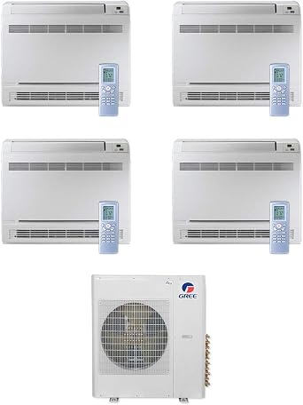 Gree R32 42,000 BTU Multi21+ Quad-Zone Floor Console Mini Split