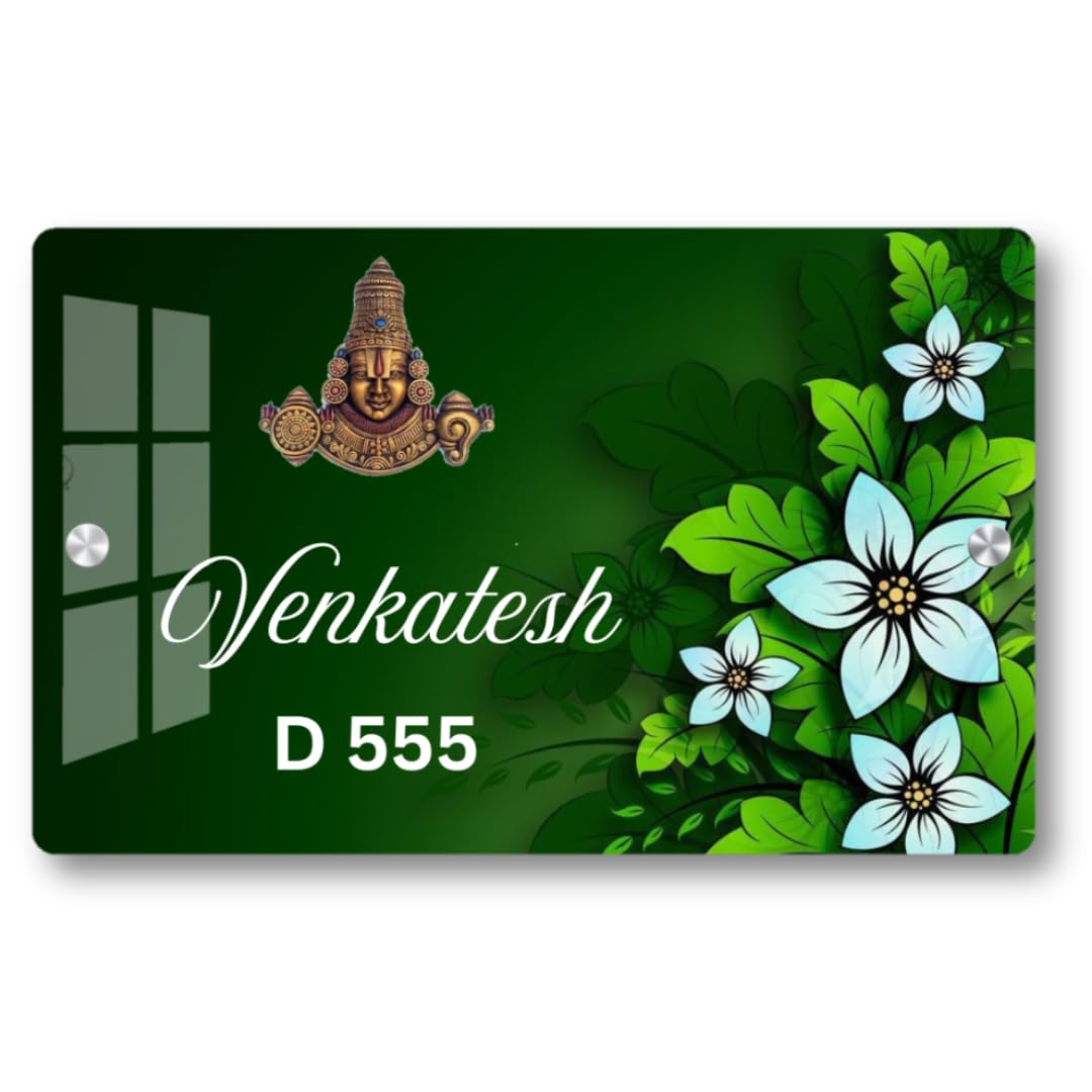 Name plate for home entrance Home name plate Door name plates Name Plate For Home Office (12/18 inch) Name plate V) — Amazon image 19