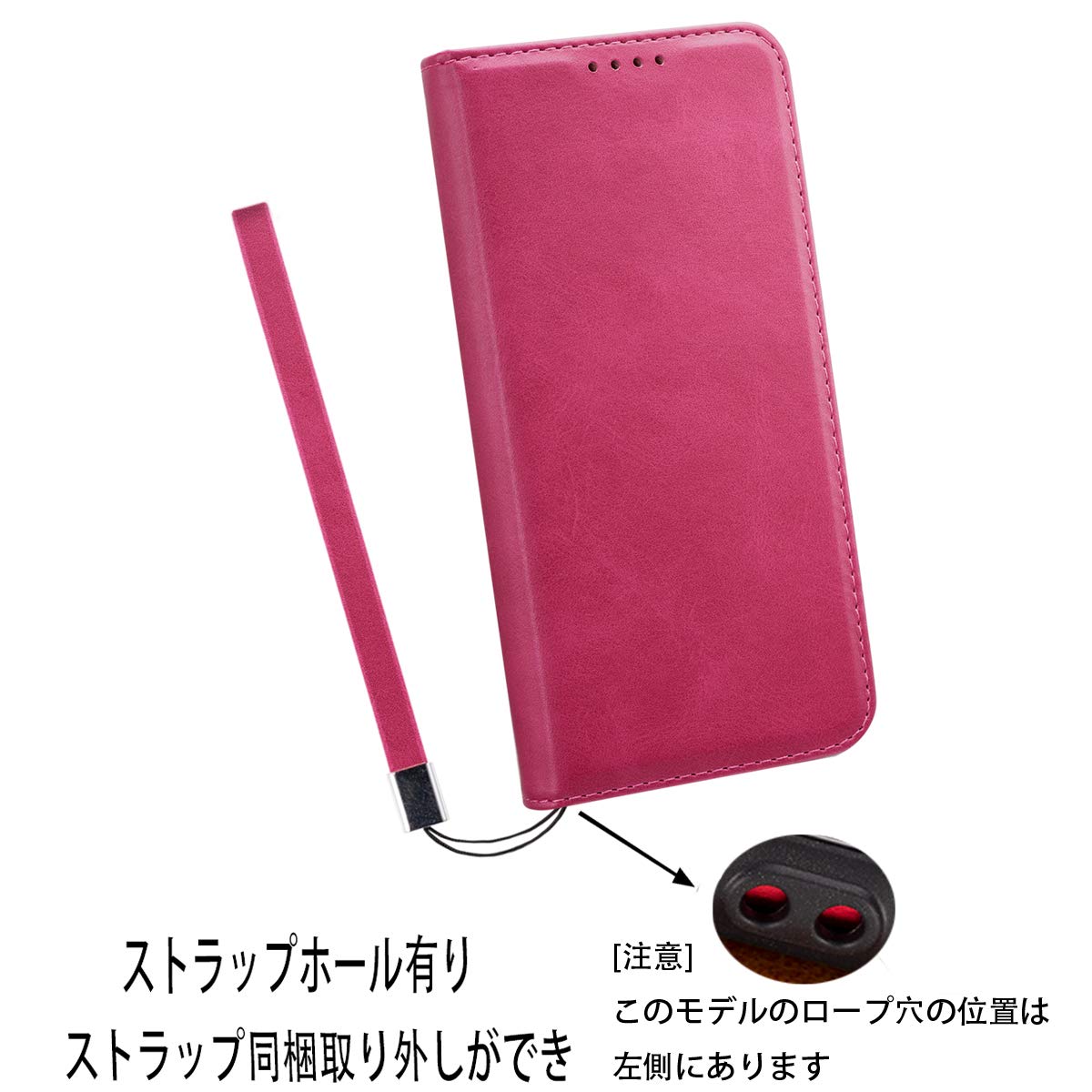 Amazon.co.jp: Xperia 1 II ケース 手帳型 高質PUレザー ソニー Xperia 