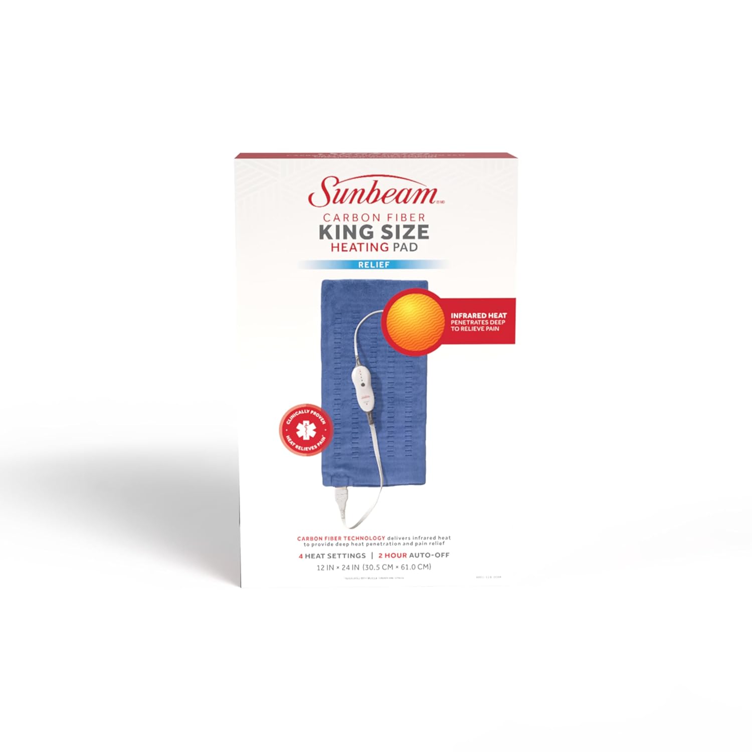 Sunbeam King Sized Heating Pad