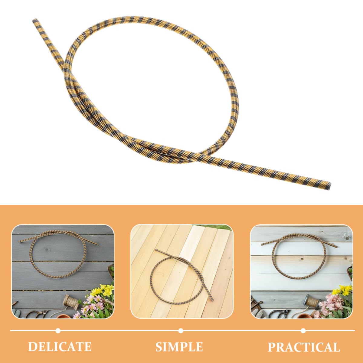 FENICAL 2pcs Arbre Flexible de Remplacement pour Tondeuse à Gazon en Fer 89cm Léger et Silencieux pour Taillage Zones de Jardin Difficiles D'accès