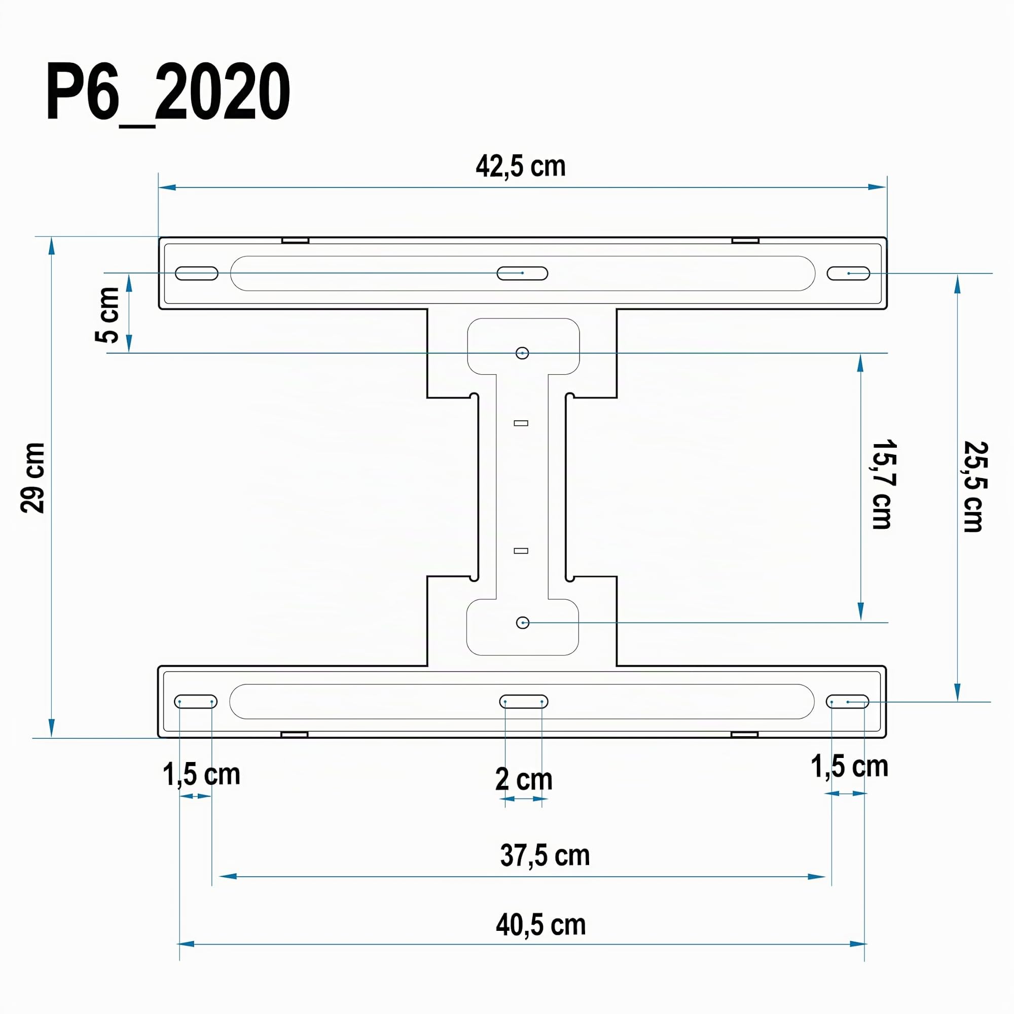 Ergosolid Supporto da parete per TV orientabile, robusto per schermi da 45 a 75 pollici, LED LCD, supporto TV con VESA max 600 x 400 mm, fino a 45,5 kg, Nero