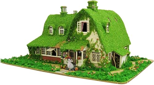 1/150 Studio Ghibli Series Kiki's Delivery Service Kiki and Gigi's House (Okino House) MK07-22 - Artesanía de papel