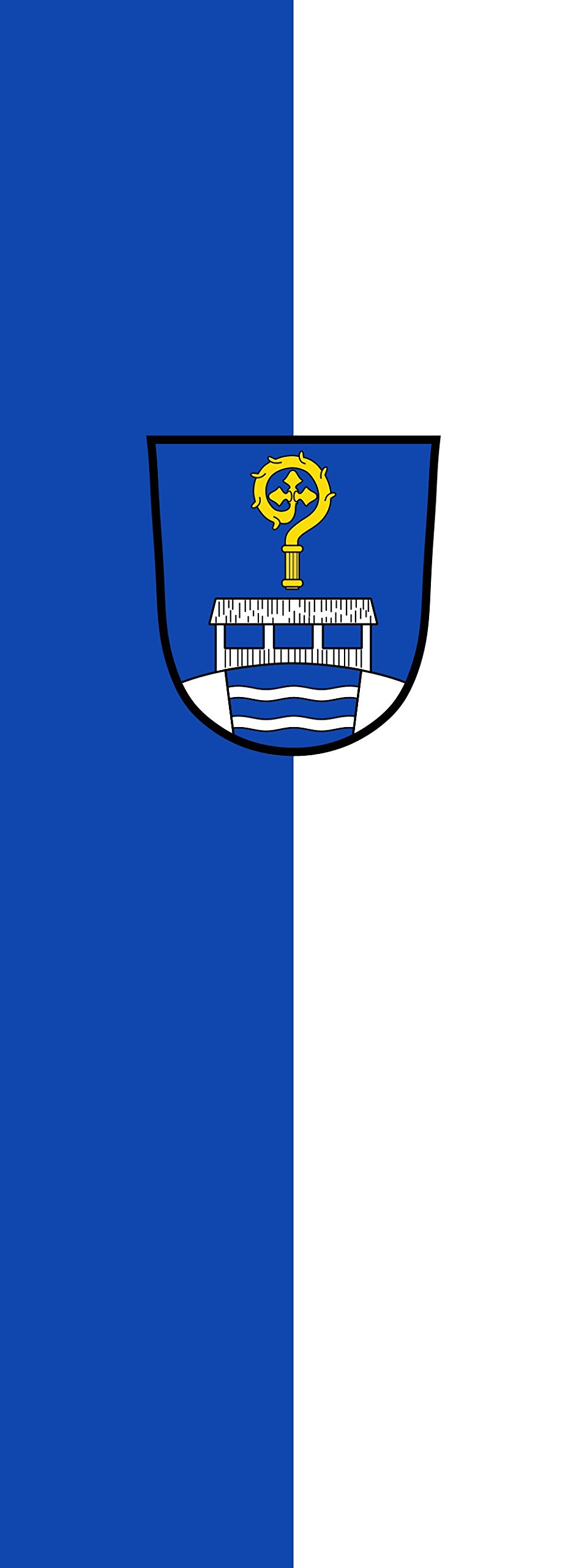 Drapeau Bad Bayersoien drapeau portrait 6m² aux finitions haute résistance