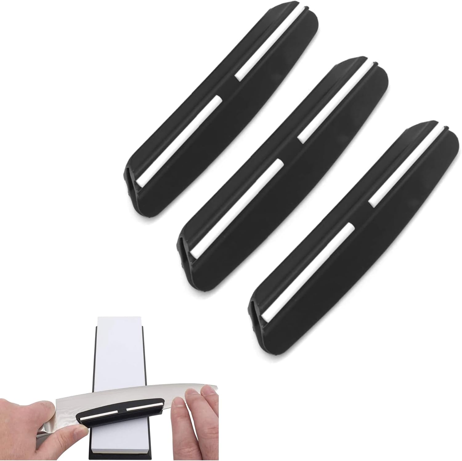 3pcs Knife Sharpening Guide, Kitchen Knife Sharpening Angle Guide