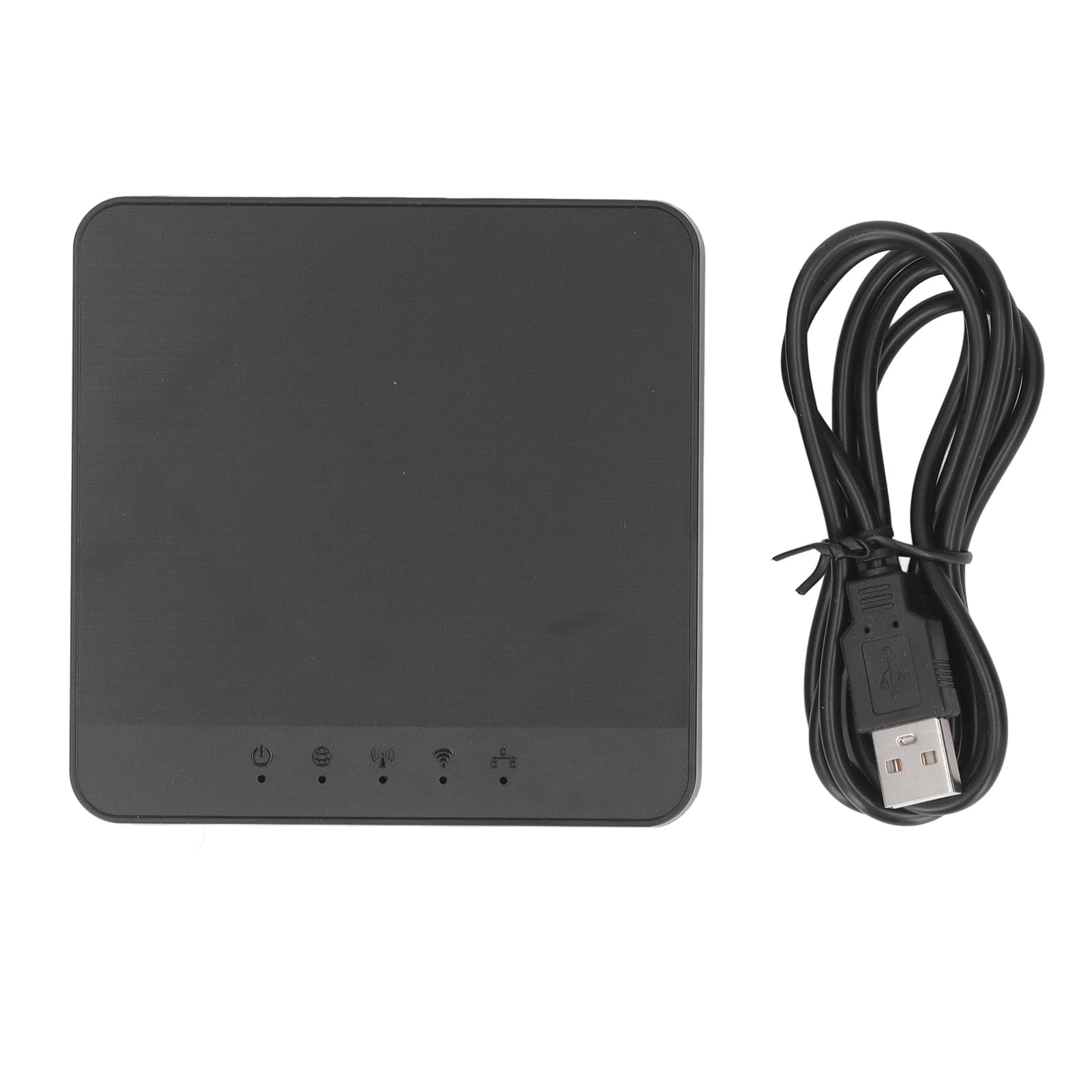 Routeur 4G LTE, Modem Routeur 4G 150 Mbps avec Emplacement pour Carte Nano SIM, Point D'accès Mobile 580 MHz avec Deux Ports Ethernet Gigabit, pour Caméra de sécurité de Camping