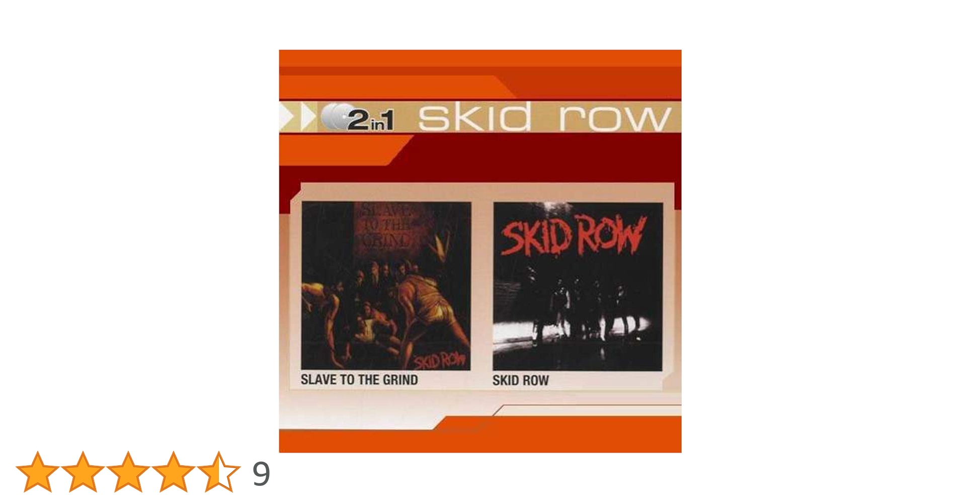 【限定盤】　Slave To The Grind / Skid Row 2LP Skid Row - Slave to the Grind (180g Colored Vinyl 2LP