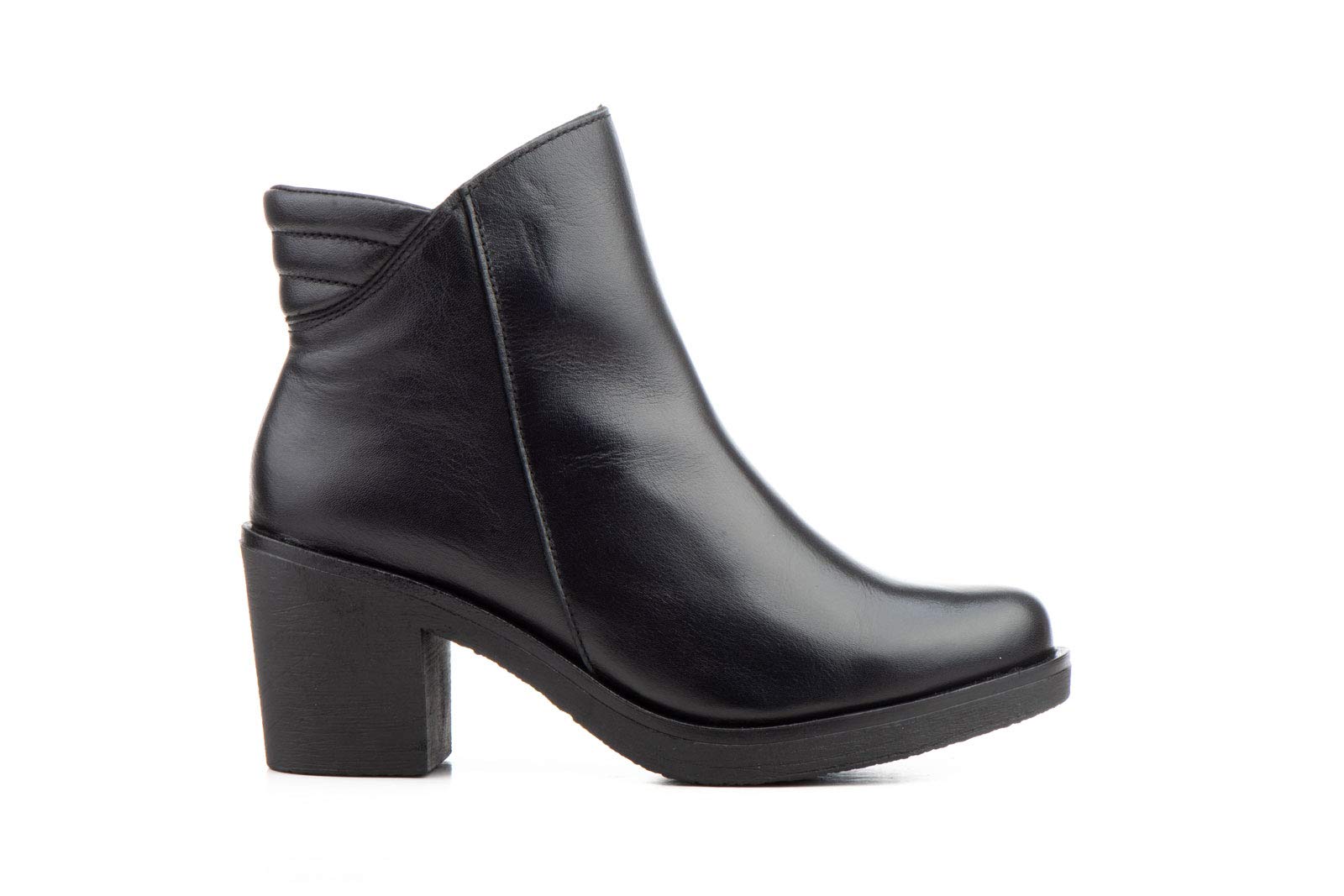 Botines mujer de piel con tacón o plataforma Botín cómodo de invierno y otoño Calzado artesanal de España tipo cuña o camperos en ante y cuero Elegantes e informales