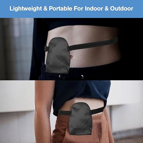 Miniatura 4 de Fundas para bolsas de ostomía, bolsas de colostomía para población de ostomía, bolsa impermeable con cinturón ajustable para hombres y mujeres,