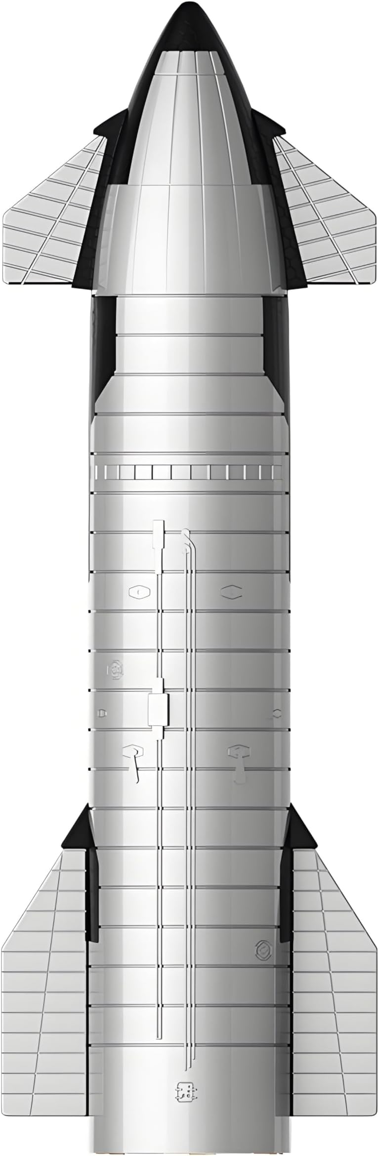 SpeceX Starship Rocket Truck Model Metal Model Ideal Gifts - Dragon Spacecraft Heavy Falcon Rocket Toy Desktop Ornament, Aerospace Collectible Ideal Gift for Adult Space Lover