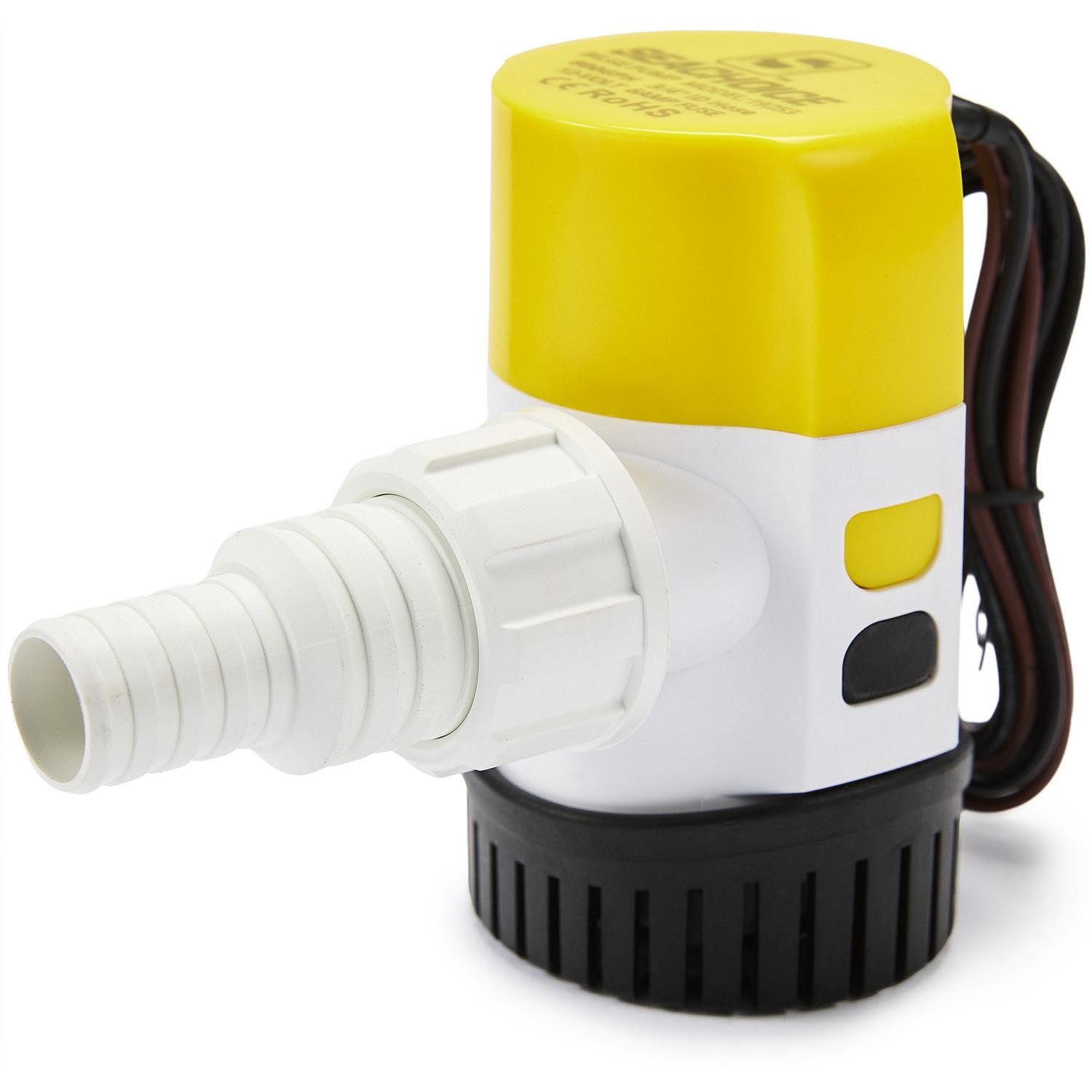 Seachoice 12V Submersible Bilge Pump, 800 Gph, 3/4-Inch Port, 50-19253