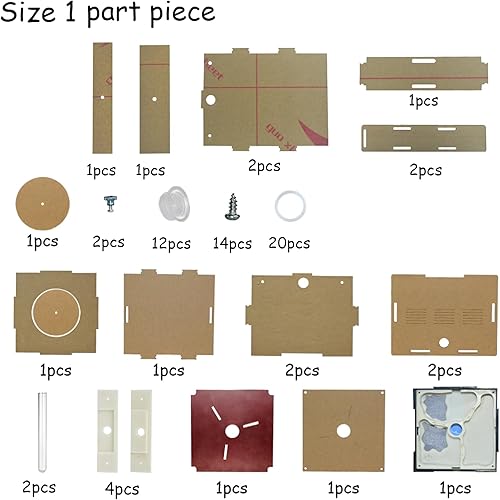 Miniatura 3 de Kit de nido de granja de hormigas para niños y adultos (tamaño 1), formicarium de colonia de hormigas con castillo de arena, torre de agua, área de