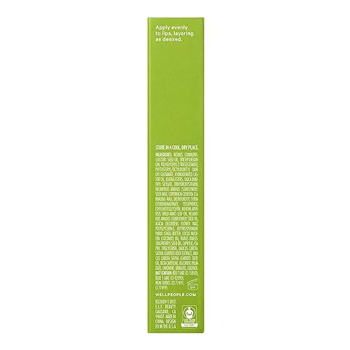 Miniatura 6 de Well People Lip Nurture - Bálsamo hidratante para hidratación y color transparente vibrante, suaviza y suaviza los labios, vegano y libre