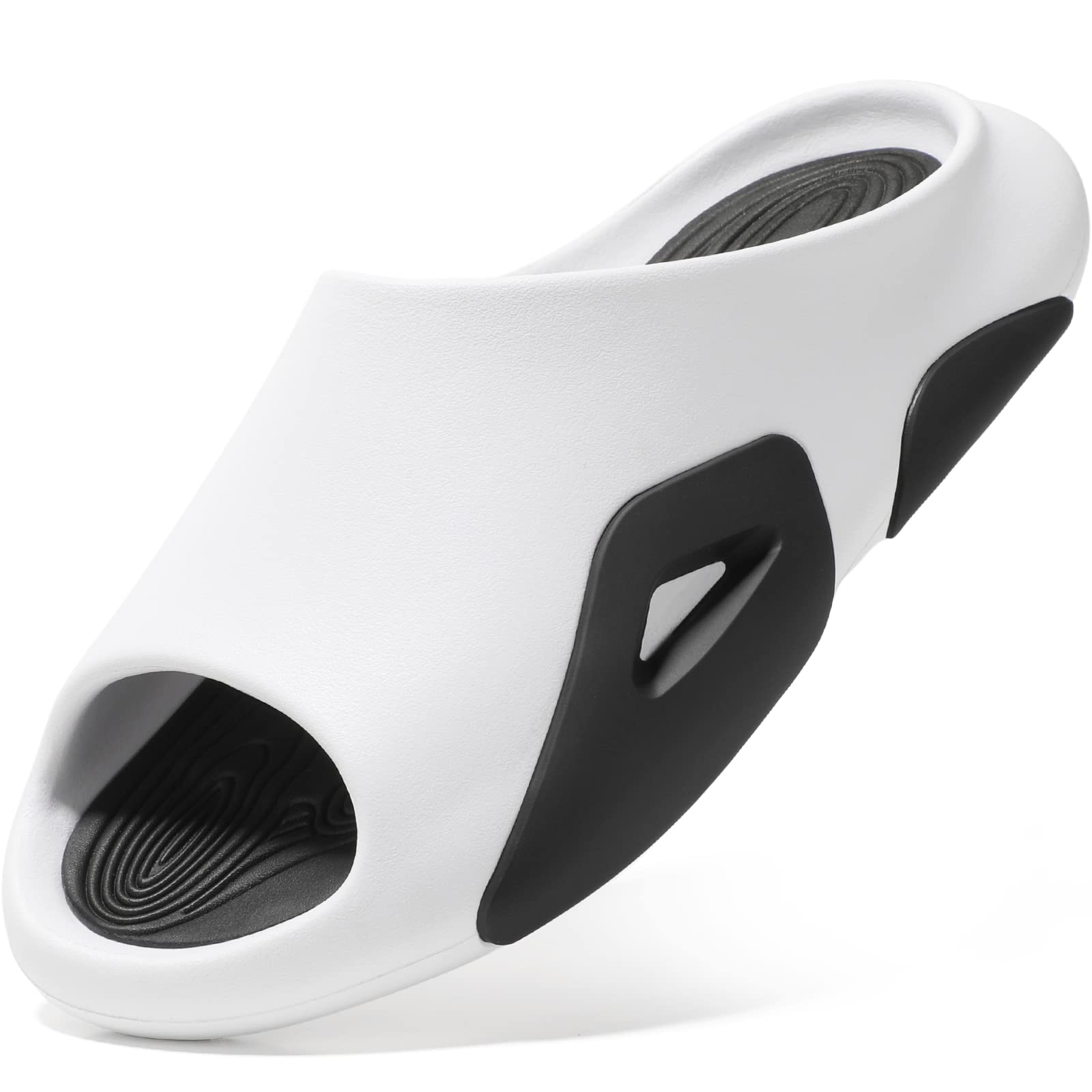 STQ Cloud Slides for Women Chunky Style Sport Slide Sandals Arch Support Recovery Slides for Post Sport