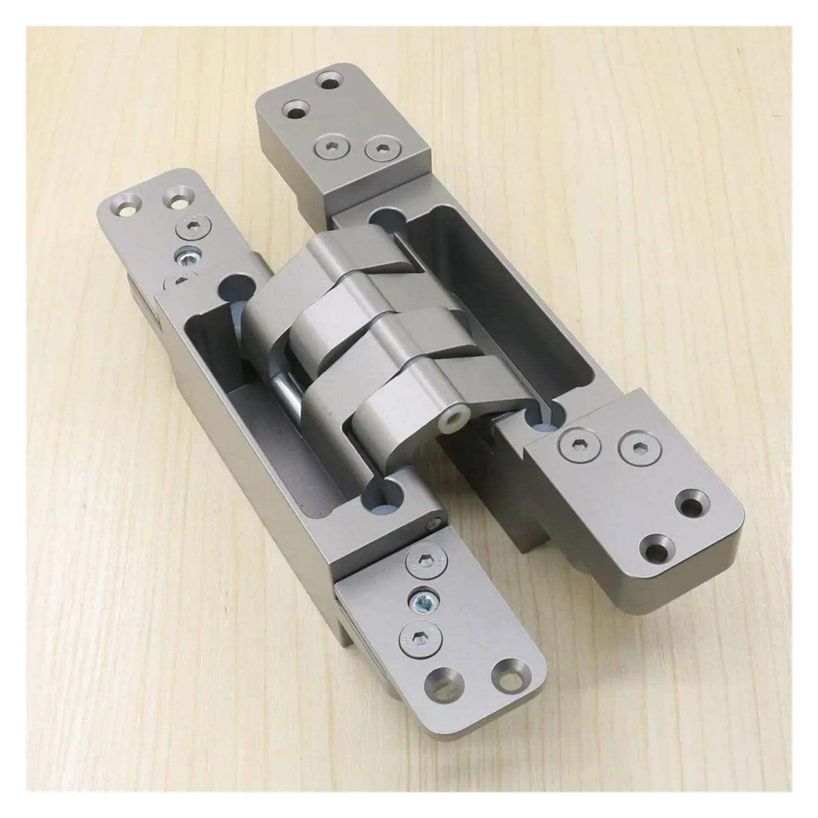 Bisagra de puerta oculta de perfil de aluminio bisagras invisibles de puerta con solapa