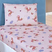 Jogo de Cama Infantil Solteiro Bouti Kids 02 Pçs Unicórnio