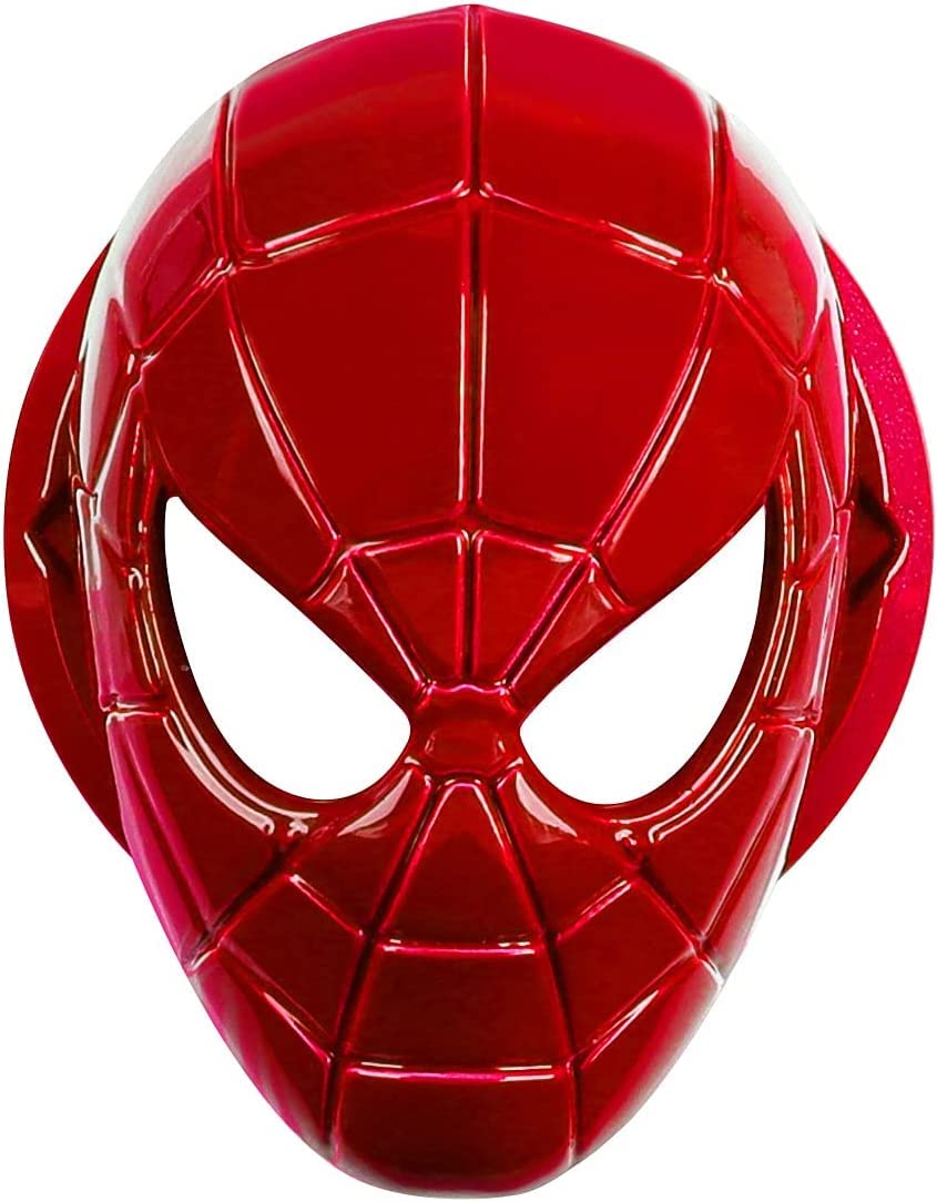 Car Engine Start Button Cover ABS General Motors Ignition Switch Trim Cover (Red Spiderman)