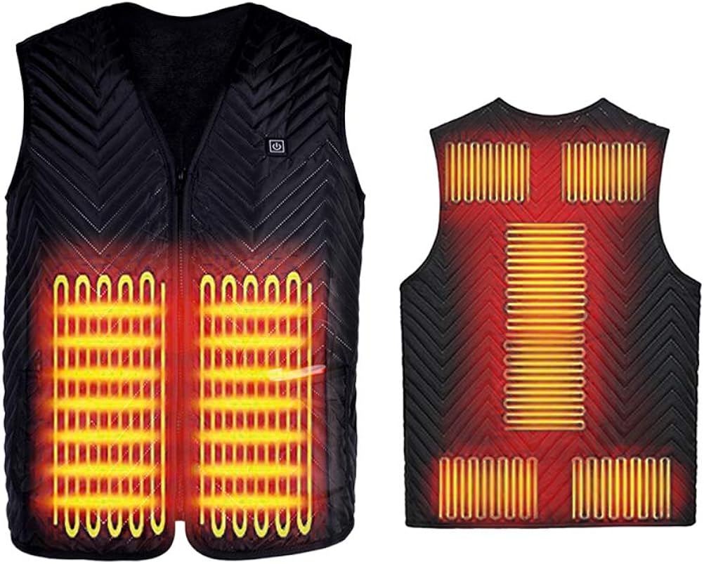 BYJIN USB Heated Vest for Men and Women, USB Charging
