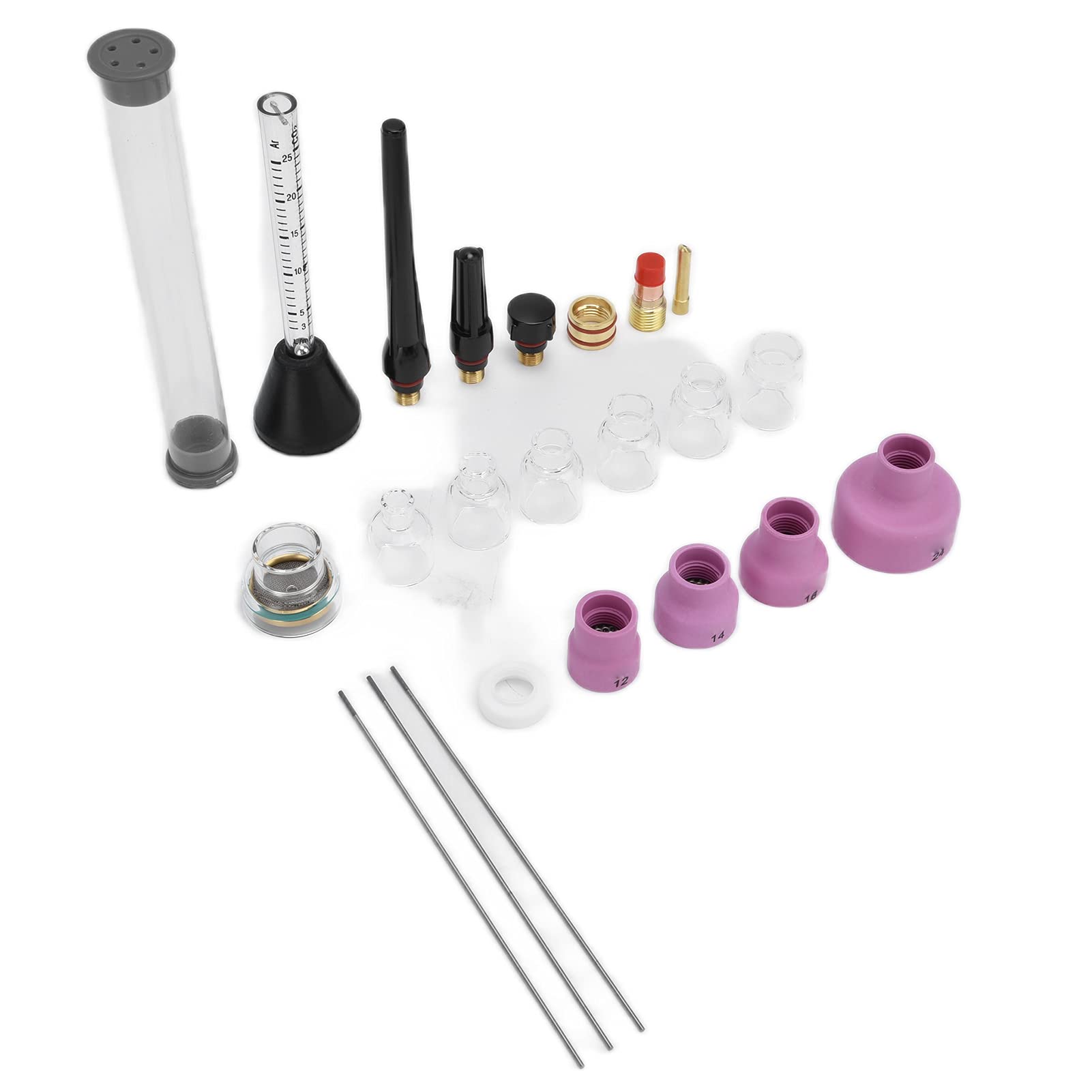 Material de cerámica de boquilla de soldadura de de con alma temperatura y funciones completas para pistola de soldadura WP-17/18/26