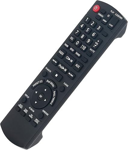 Miniatura 2 de N2QAYB000518 Reemplazar el control remoto para el sistema estéreo compacto Panasonic SC-HC20 SA-HC20