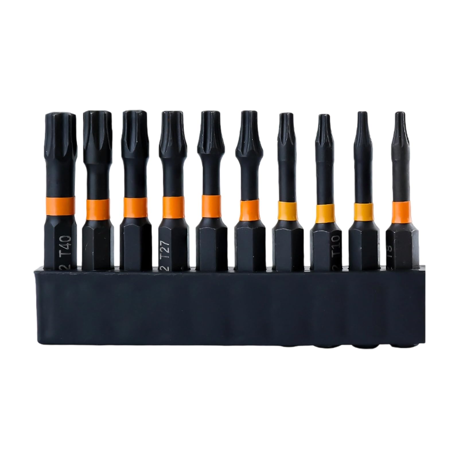 YHAILI Pack Of 10 T8 Hexagonal Wrenches Set High Strength Steel Magnetic Tip T Handle For Electronics Furniture Assembly
