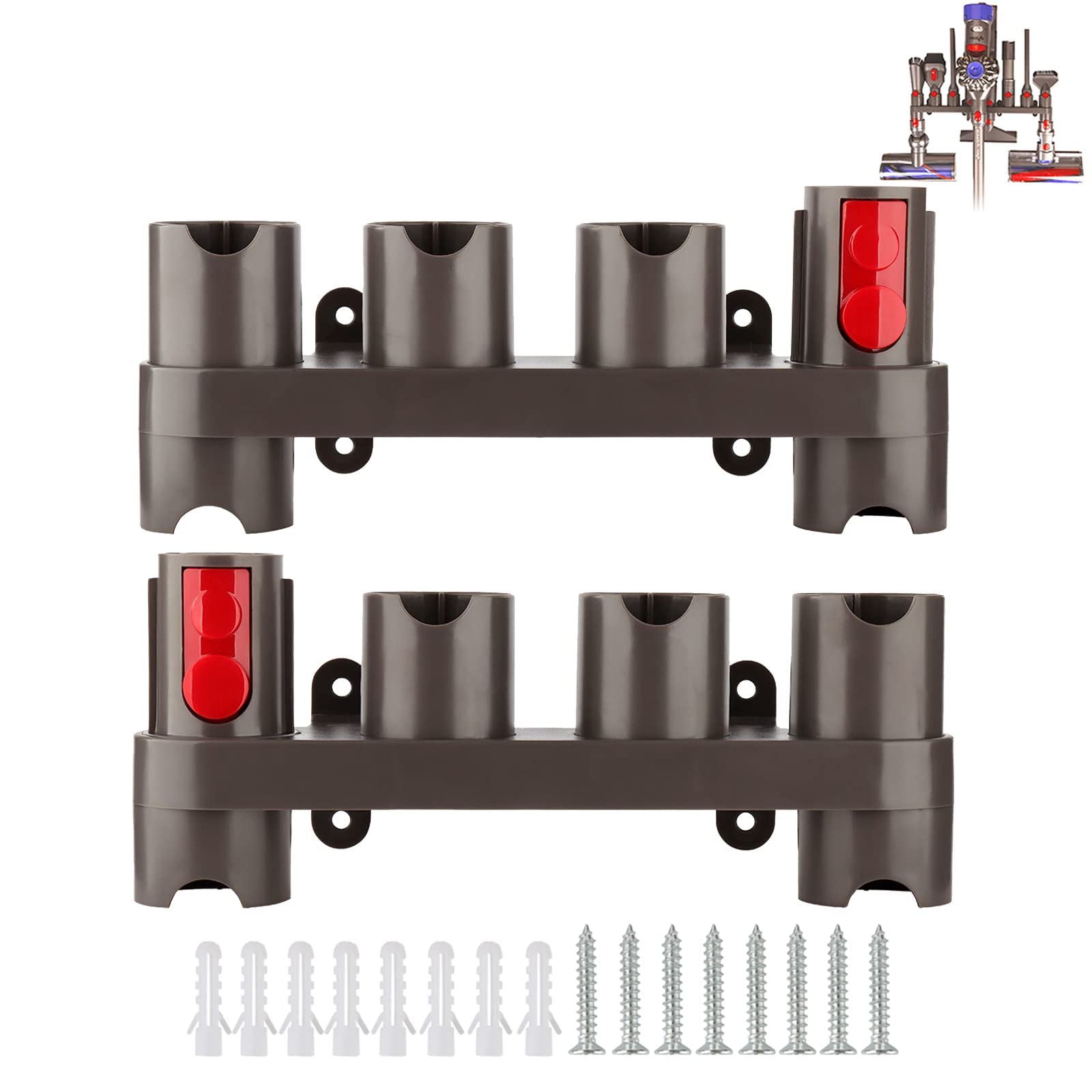 Accessories Mount Holder for Dyson Accessories Mount for Dyson V15 V8 V7 V10 V11and Compatible with Docking Station Wall Mount Attachments