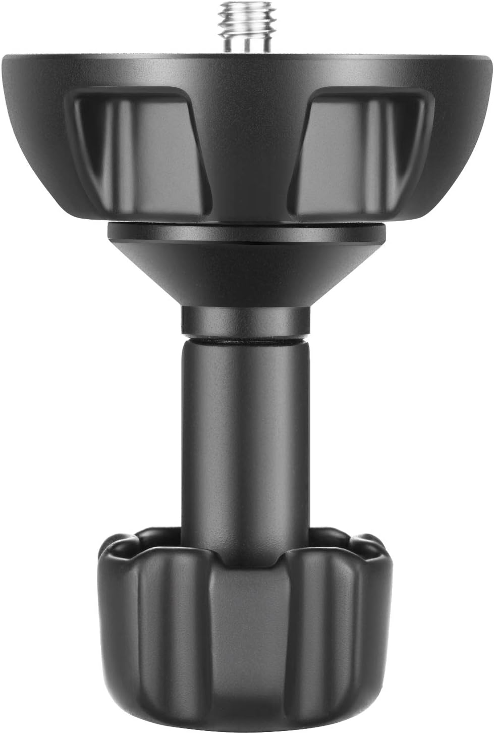 Neewer 75mm Bowl Adapter, Metal Half Ball Flat to Bowl Adapter Convert with 3/8-inch Screws Mount on Tripod and Fluid Head for Neewer TA60/2500/3500